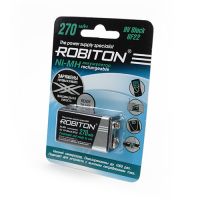 imgАккумулятор Robiton 9V 270 - (1шт)