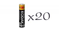 imgБатарейка Kodak Xtralife AAA - (20шт)