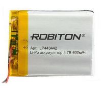 imgАккумулятор Robiton LP443442 3.7В 600mAh