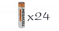 imgБатарейка Megacell Super Alkaline AAA/LR03 - (24шт)