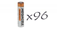 imgБатарейка Megacell Super Alkaline AAA/LR03 - (96шт)