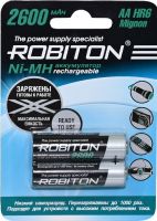 imgАккумулятор Robiton Ready to Use AA 2600 - (2шт)